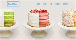 Desktop Screenshot of cakebardallas.com